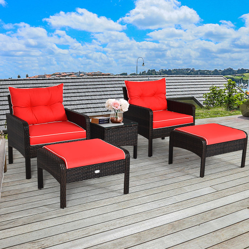 Newark Outdoor Rattan 2 - Person with Cushions