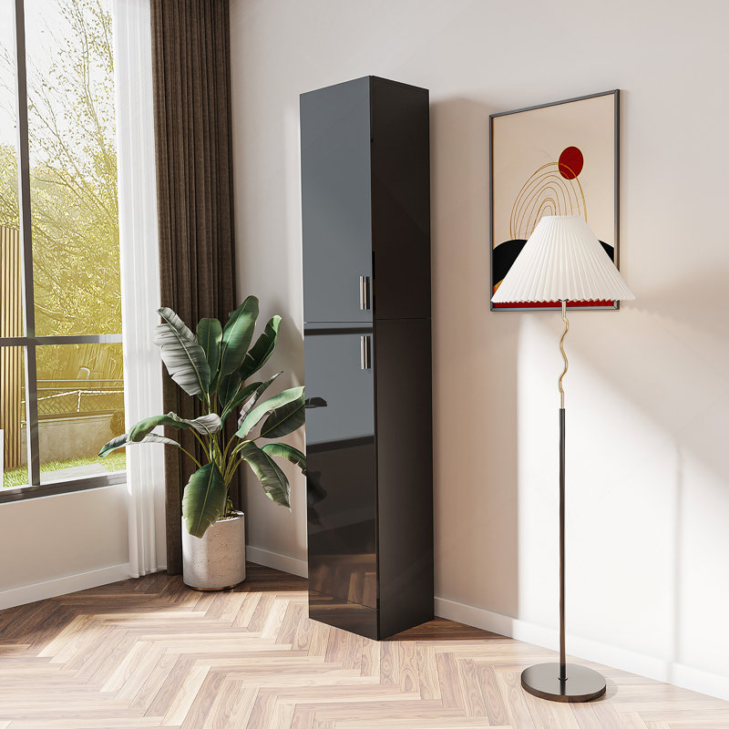 Élégante armoire multifonctionnelle avec beaucoup de rangement, idéale pour les maisons modernes et divers cas d'utilisation