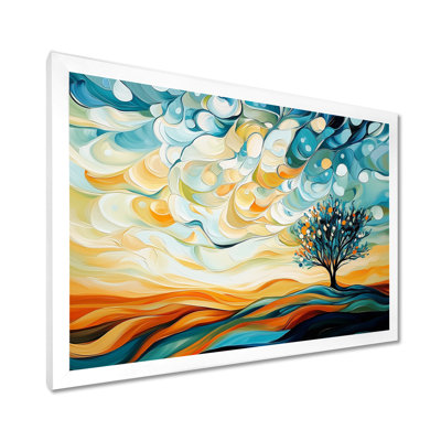 «Tranquil Horizon Of The Country Field», impression d'art mural campagne