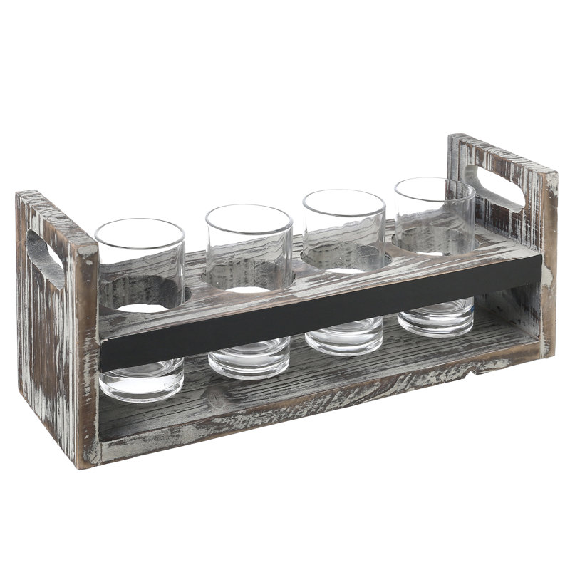 148ml Glass Beer Flight Set, 1 Set