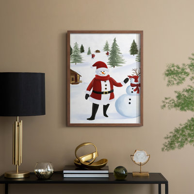«Christmas Holiday», art encadré CCxxviii - bois massif