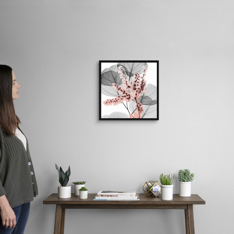 Print, Black Framed, 18" H x 18" W x 1.75" D