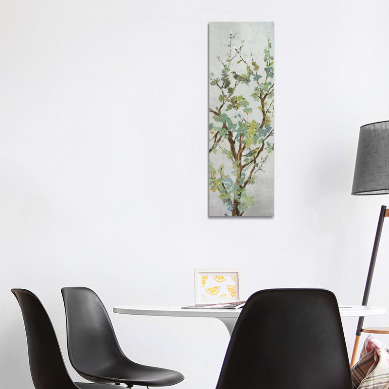 Sage Branch II by Asia Jensen - Wrapped Canvas Panoramic Painting, 152.4 cm H x 50.8 cm W x 1.91 cm D