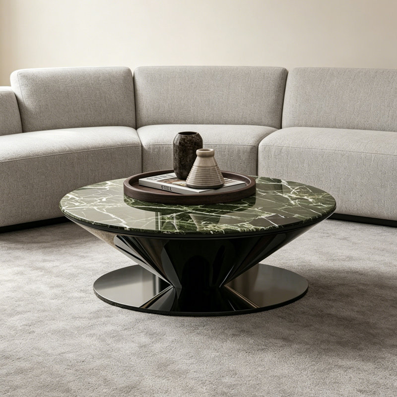 Table basse Luxury, H 15 po x L 35,4 po x l 35,4 po