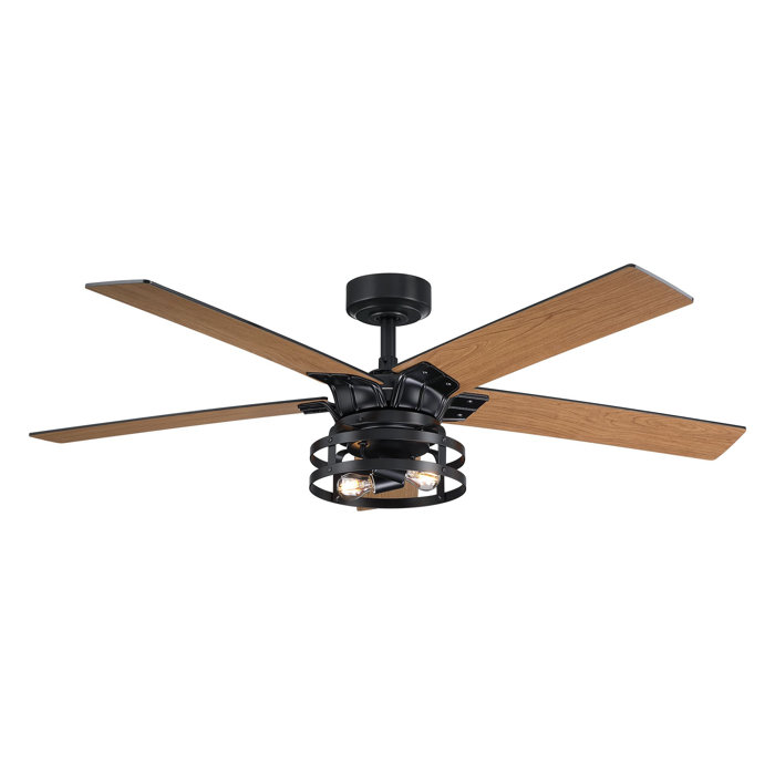 Trent Austin Design® Rish 52'' Ceiling Fan with Light Kit & Reviews ...