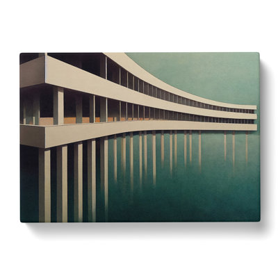 Building Architecture Vol.5 - Wrapped Canvas Print
