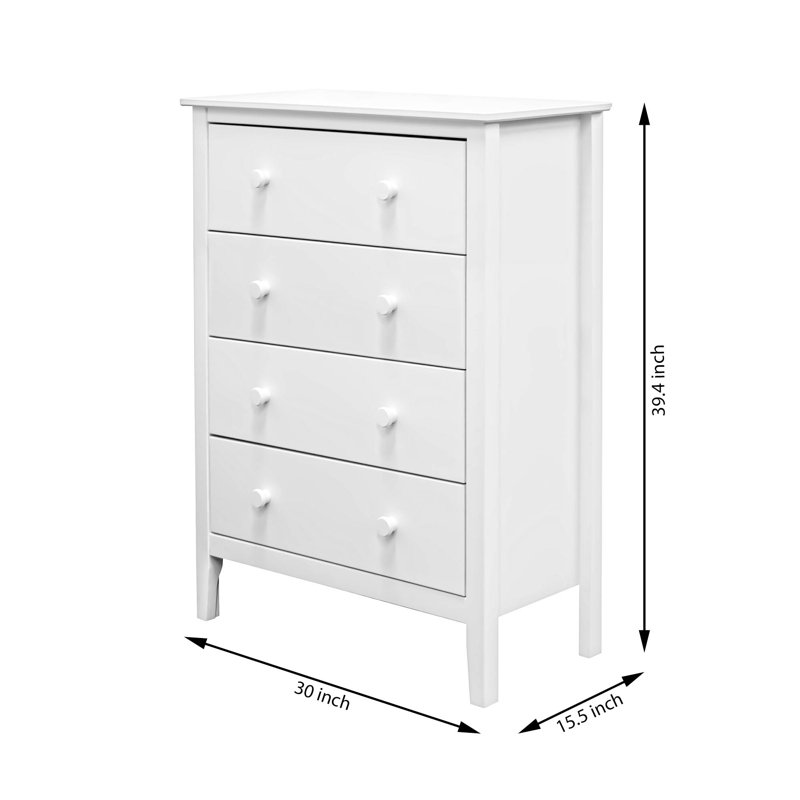 Commode 4 tiroirs Bellino