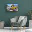 «Duck and Cover» par CR Townsend - peinture sur toile tendue-765796046