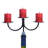 Iron Tabletop Candelabra