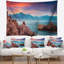 Paysage avec lever de soleil sur la tapisserie de Barazzo-28506599