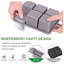Paquet de 3 grands plateaux à glaçons en silicone - Moules à glaçons carrés de 2 pouces pour le whisky et les cocktails, machine à cubes de whisky à l'ancienne (énormes cubes à fusion lente), noir + gris foncé + mauve-112996147