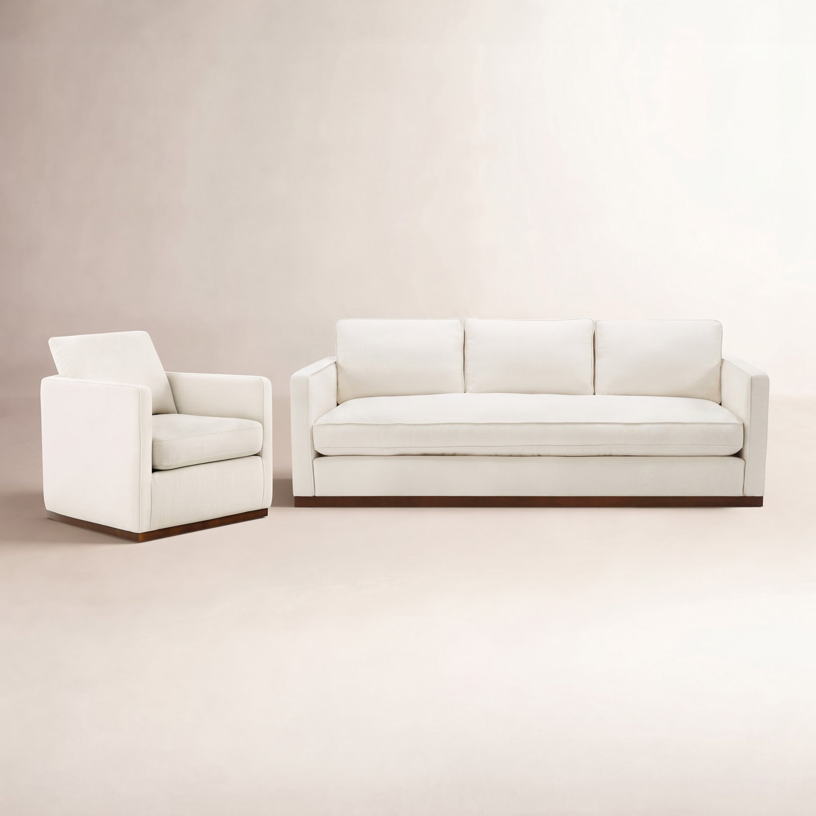 Bobbi 2-Piece Living Room Set, Effie Linen