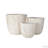 Lightweight MGO Planter Set of 3,16.93"+13.78"+11.02" Dia Round Concrete Stackable Flower Pots with Drainage Holes and Rubber Plug,Crackle Stone Texture for Patio Garden Balcony Indoor Outdoor-1545867629