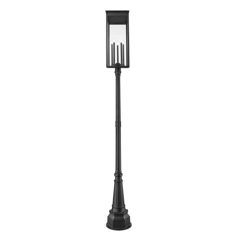 Luminaire d'extérieur sur pied 5 lumières Olsen