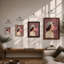 Bubble Gum Dream Retro - Framed Print-270379691-270379685