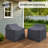 Allcot Outdoor Wicker Chair Covers