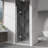 Pivot Shower Doors, 30" W X 72" H Frameless Bi-Fold Swing Shower Door,1/4" (6Mm) Clear Tempered Glass, Chrome Finish Hardware, Reversible Installation
