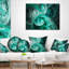 Mystic Fractal - Coussin imprimé abstrait-30628646-30628650-30734867