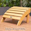 Repose-pieds Garden Furniture, toutes saisons - brun