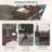 Table d'appoint pliante en rotin