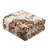 Washable Area Rug, Vintage Medallion Low Pile Non Slip Foldable Indoor Carpet, TPR Backing, Natural Tone, 5'x7'-565426009-565426011