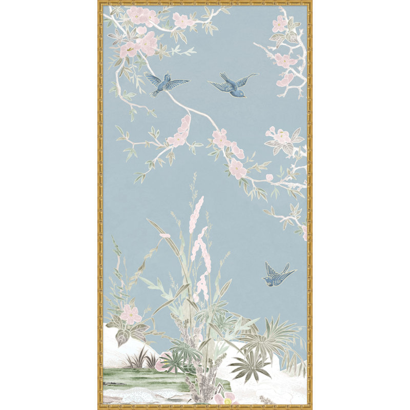 Spring Haven Chinoiserie 1 Painting by Lillian August