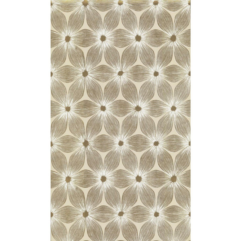 Papier peint Everlast, Beige / or