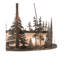 Tall Pines LED Downrod Ceiling Fan