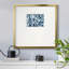 «True Blue Wave», reproduction encadrée-88098043