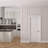 Gauss Single Panel Solid Core Primed Smooth Texture Interior Door Slab-56080725