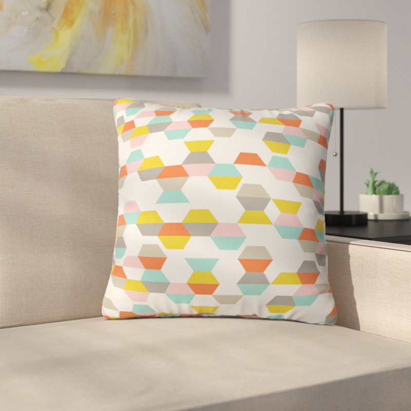 Coussin décoratif, 16 po x 16 po