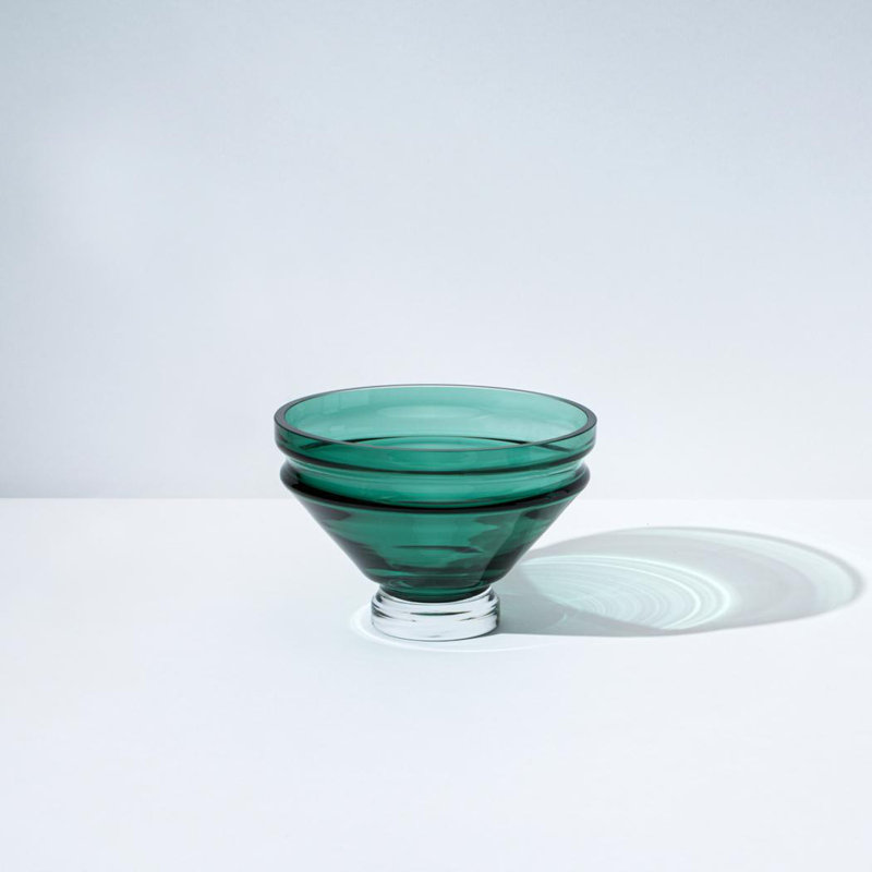 Relae Small Bowl, 6.3" H x 3.94" W x 3.94" D, Green