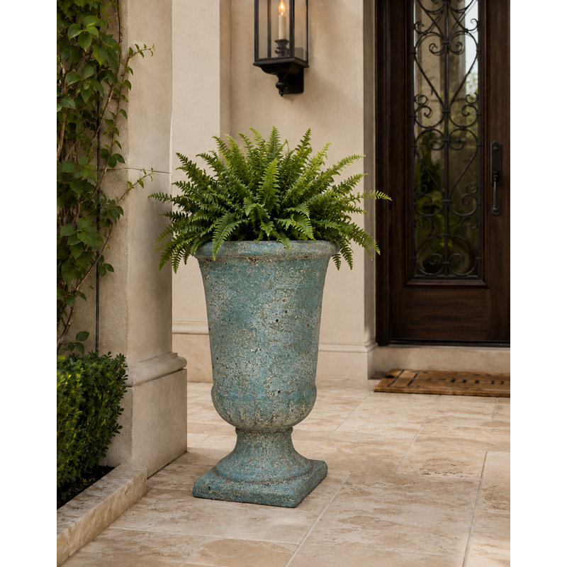 Urne de 48 cm de hauteur - Aqua Verde