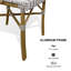 Ensemble de 2 chaises d'extérieur Leaf-1885085761