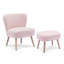 Fauteuil de chambre avec repose-pieds Breann-379851623