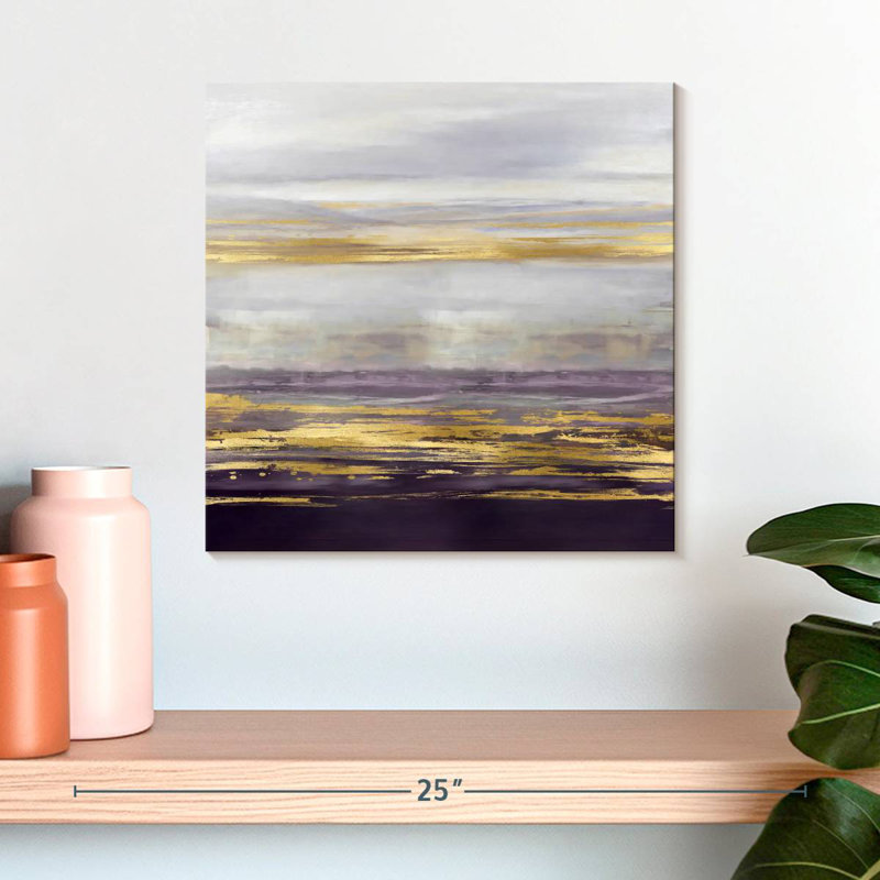 Avery Amethyst Reflections I, 16" H x 16" W