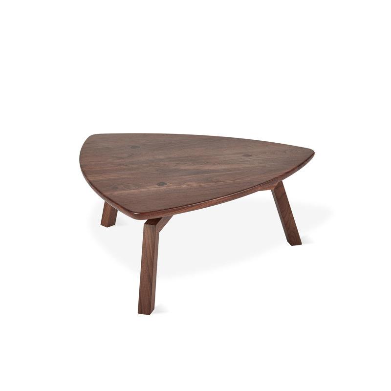 Solana Solid Wood Coffee Table, Walnut