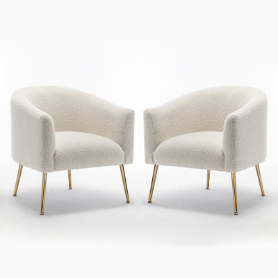 Hisakazu Upholstered Barrel Chair