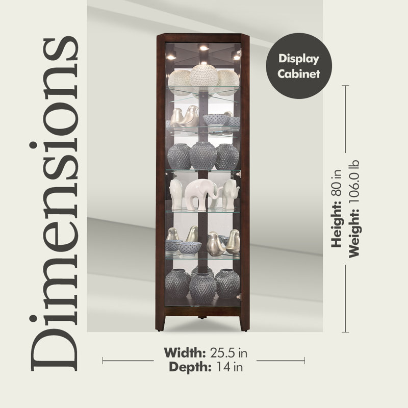 Vitrine lumineuse Tamsin IV, Espresso