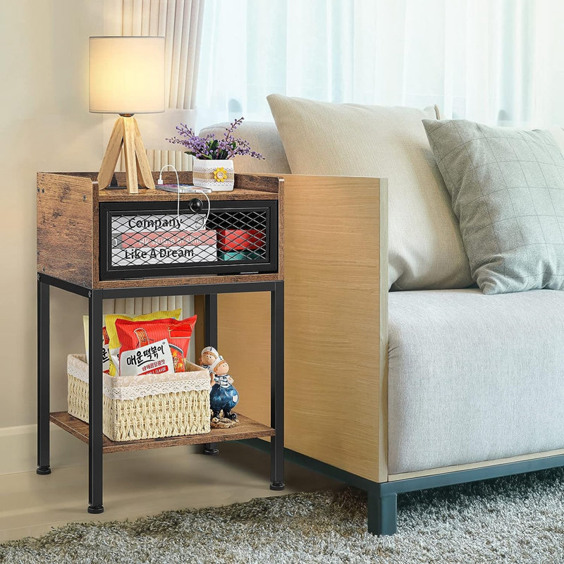 Table de bout Justa de 24 po de hauteur