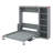 Full Size Murphy Bed With Desk And Bookshelf-500030990-500030991