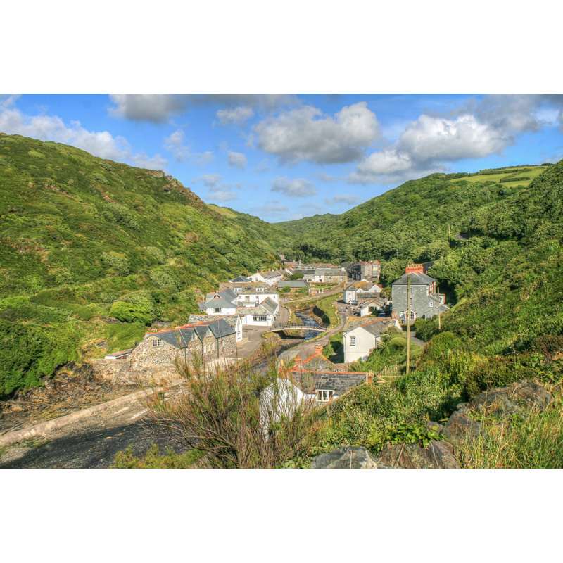 Lamarre Boscastle Village, United Kingdom - Wrapped Canvas Print, 30cm H x 46cm W x 3.8cm D