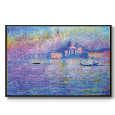 San Giorgio Maggior, 1908 02 - Reproduction sur toile flottante