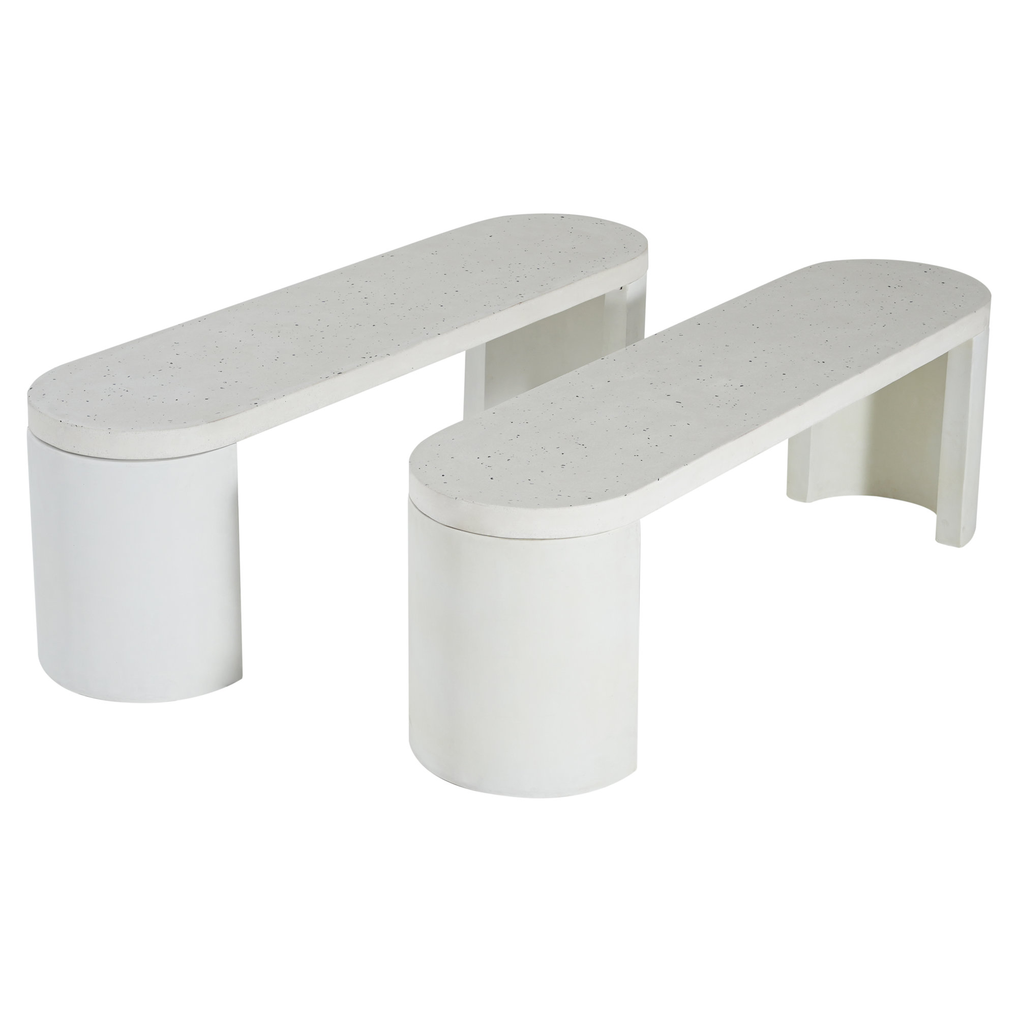 Macario 60" Outdoor Terrazzo Dining Bench