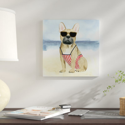 « hot dog i », impression sur toile