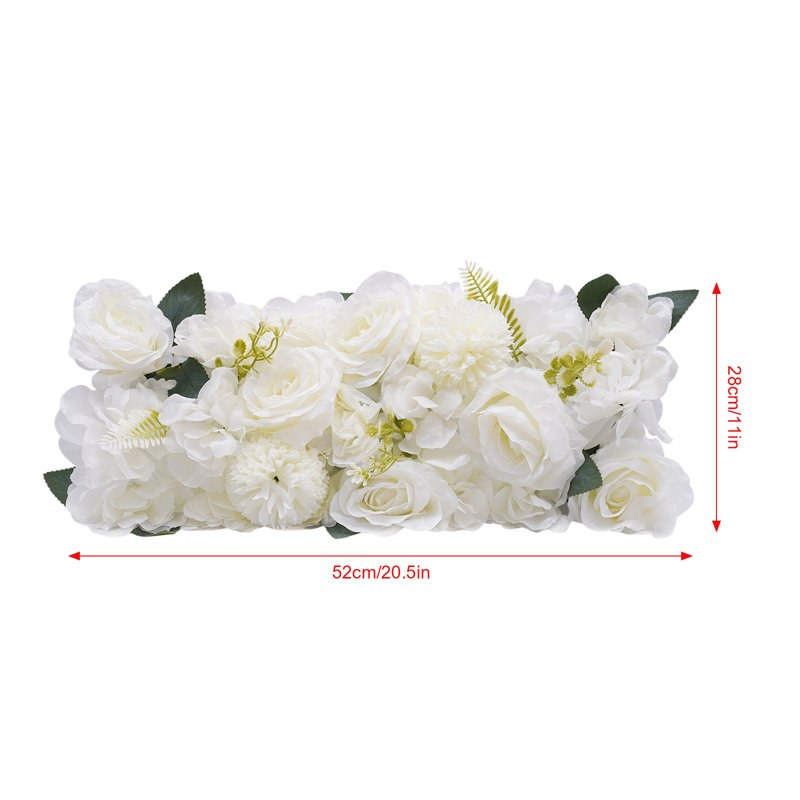 10 fleurs de table convenant aux mariages, anniversaires et fêtes, Blanc