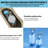 Top-Mount Flush Elongated One-Piece Toilet-1.1/1.6 GPF Water-Efficient Design (Seat Included)