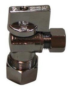 5/8" x 1/4" Quarter Turn Angle Valve