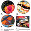 Popart alligator Blooms II - crocodile, art mural-136336409-136336396