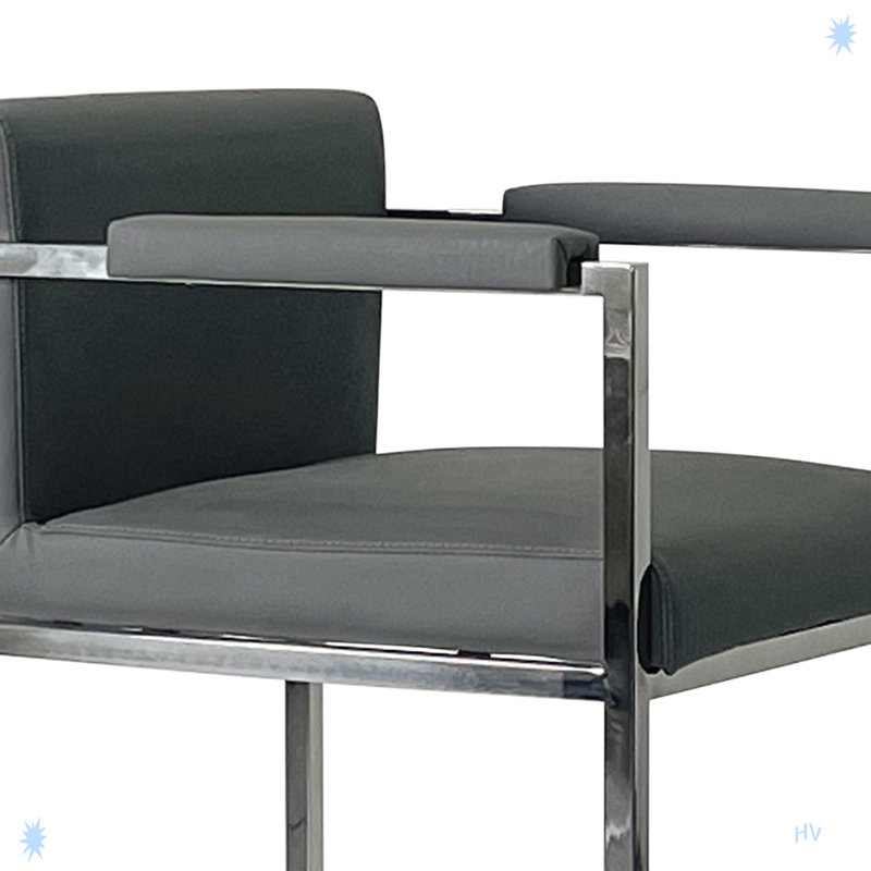 Tabouret de bar argent et gris pour la cuisine